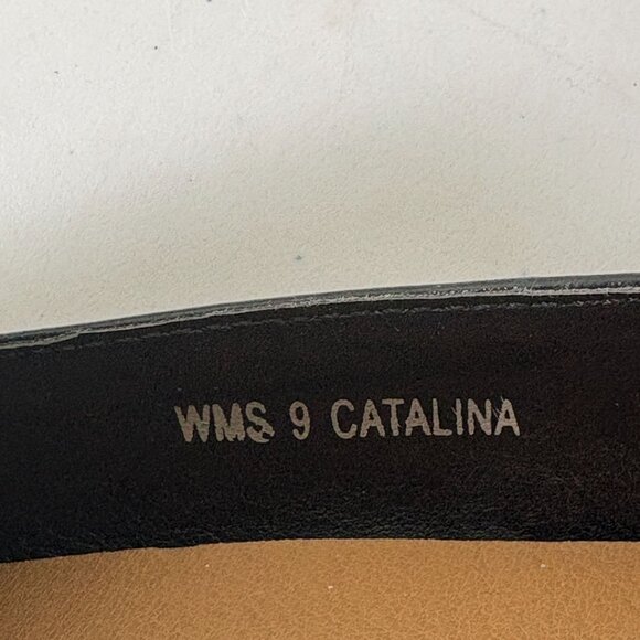 Dolce Vita DV Catalina Penny Loafer Size 9 Black Chunky Heel Slip On Shoes - Picture 10 of 10